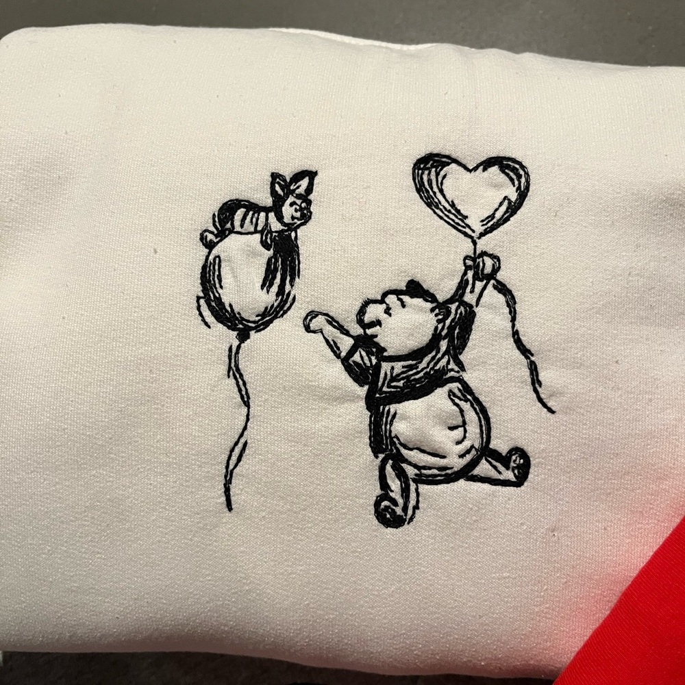 pooh bear crewneck